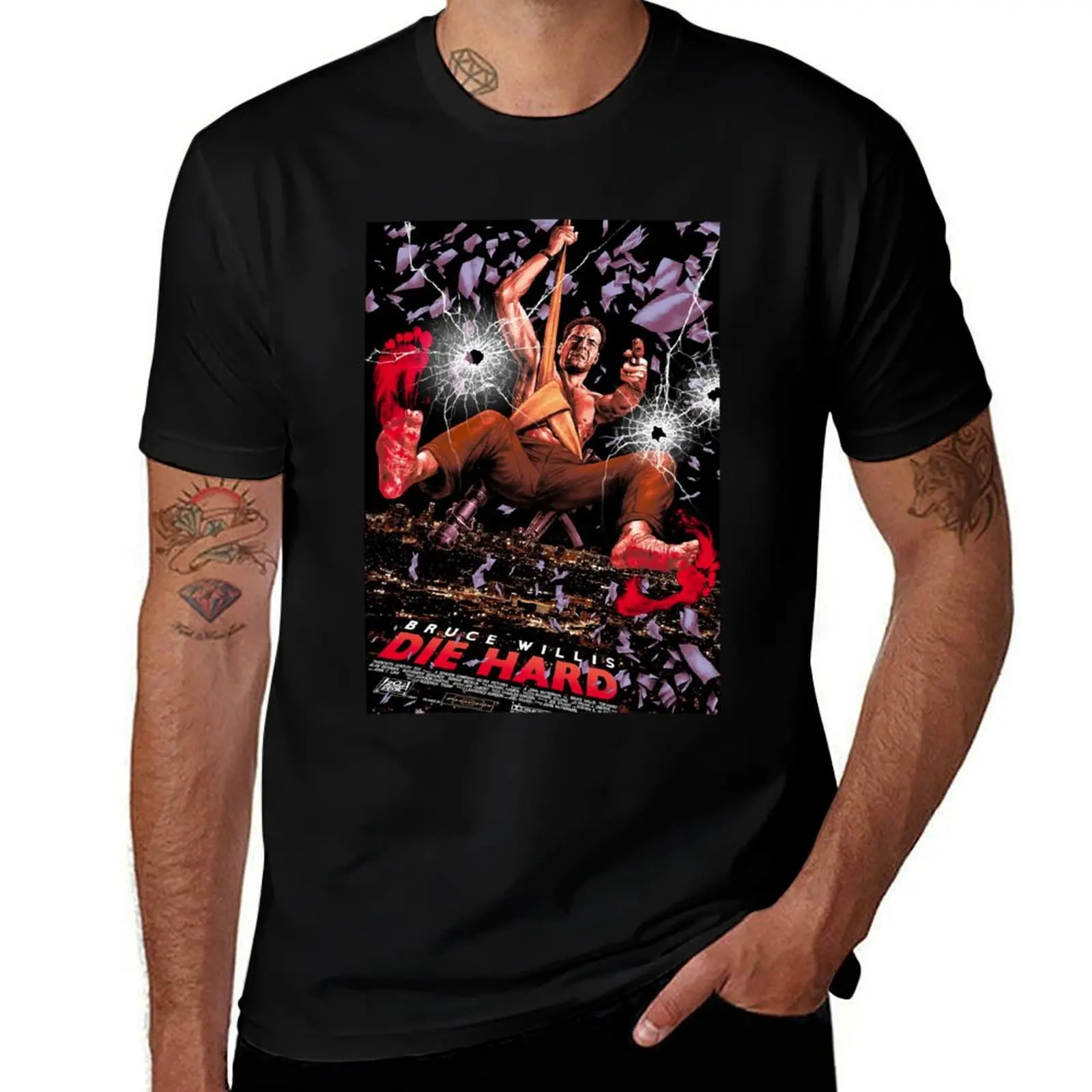 

Die Hard Classic T-Shirt t shirts for man slim fit cotton t shirt man T-Shirt