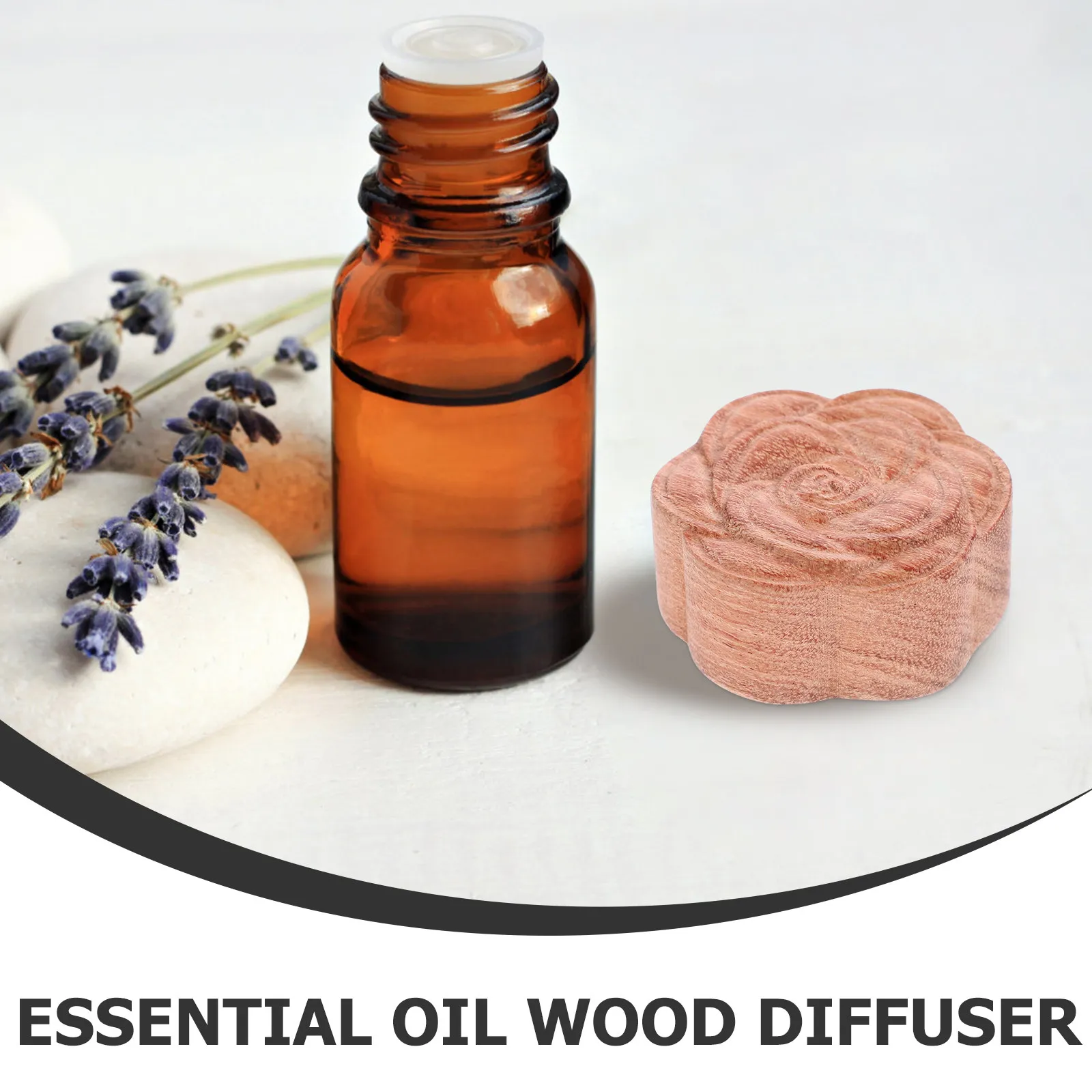 Wooden Essential Oil Diffuser Exquisite Grain Design Aromatherapy Diffuser for Home Decor Car Interior Natural Diffusing