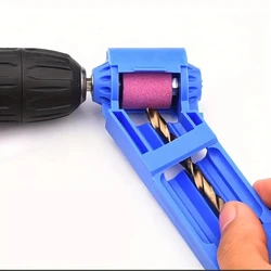 1pc Portable Drill Bit Sharpener With Grinding Wheel For Quick And Easy Sharpening Of Nail Drill Bits, Sharp And Ready