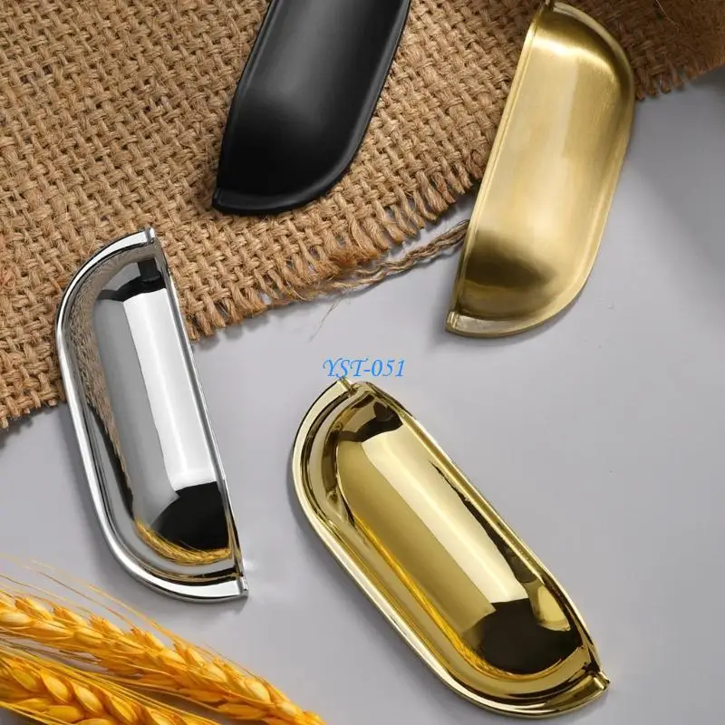 Picture 5: E15A Solid Brass Door Knobs Round Cabinet Knobs Cupboard Door Handles Small Pull Knob