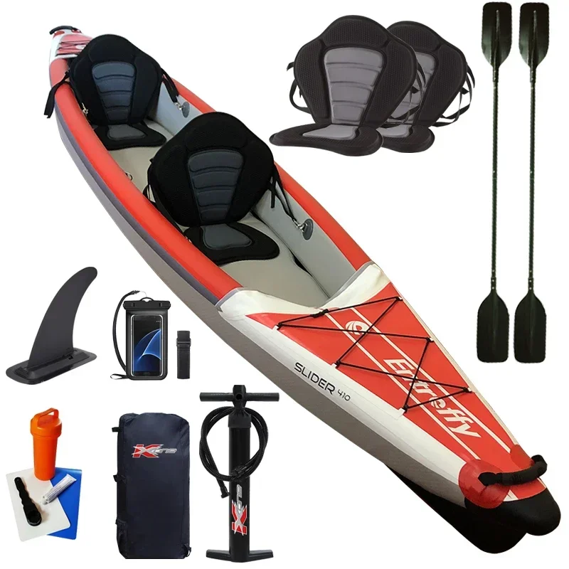 

Marine Kayak 1/2 Persons Canoeing 350/375/410/485CM Inflatable Kayak High End Fishing Inflatable Boat Sports Rowing Water