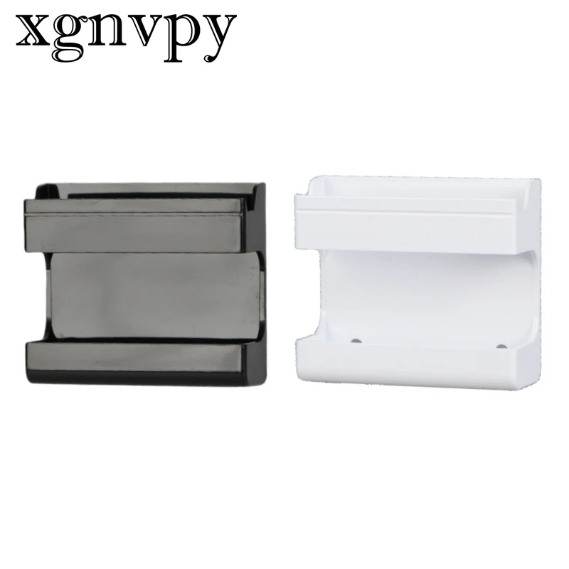 Xgnvpy Wall Hanging Paste Mobile Phone Charging Stand Remote Control Storage Box Put Mobile Phone Watching Multi-function Box