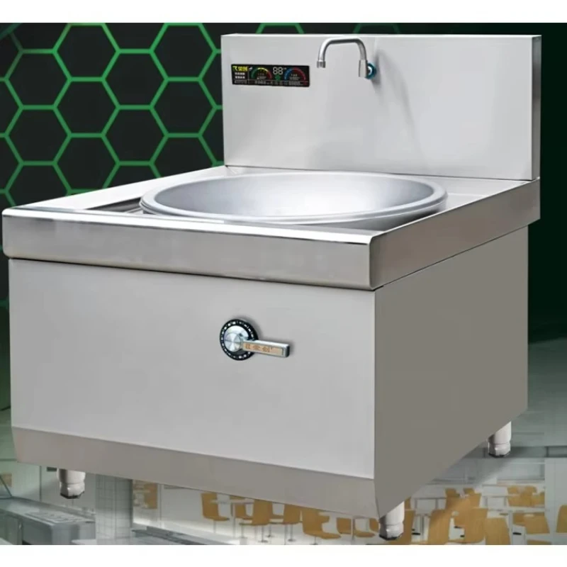 

2025 Commercial high-efficiency 15KW induction cooker outdoor and household electric frying stove