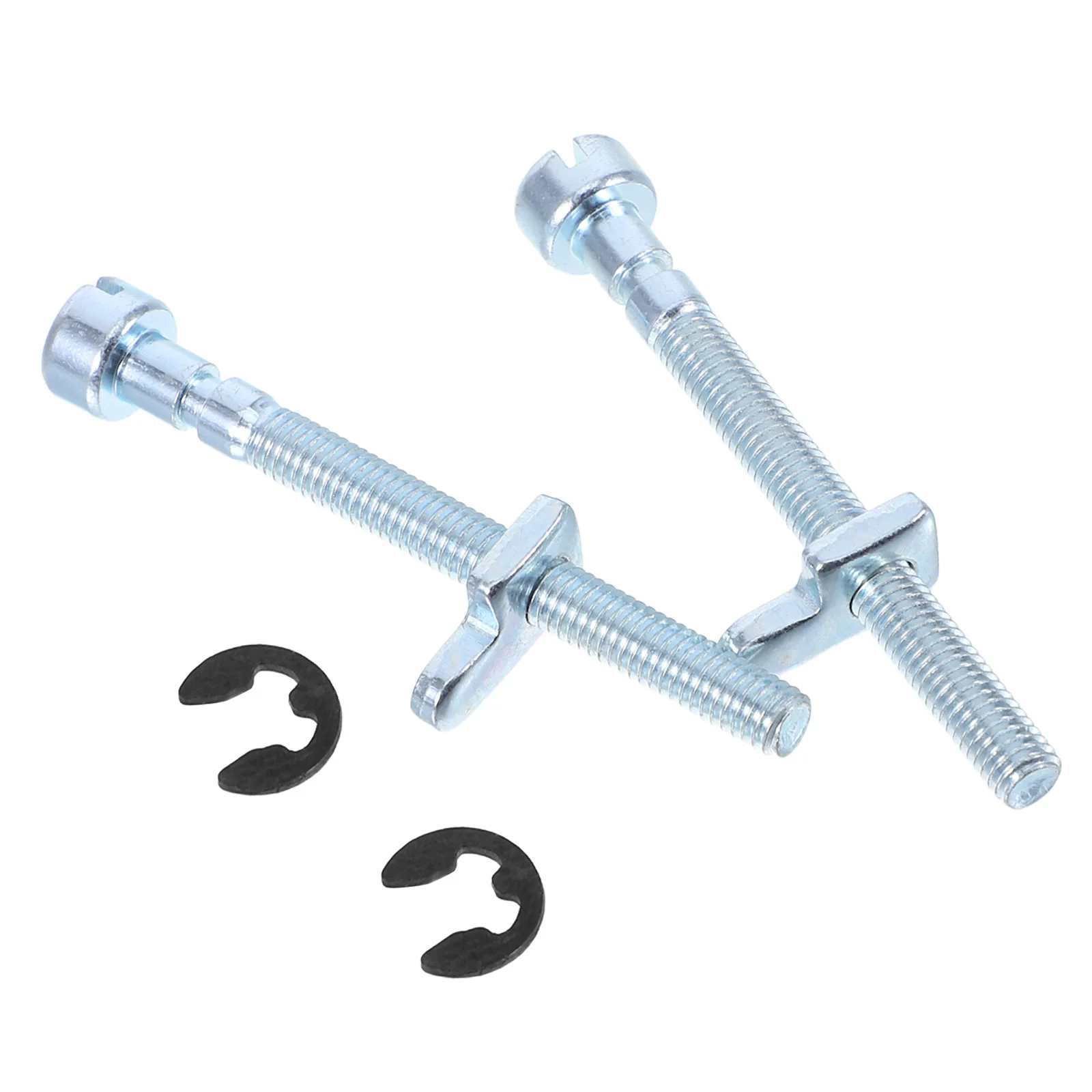 2Sets Chainsaw Chain Tension Screw Adjuster Universal Durable Metal Replacement Parts for Electric Chainsaw Maintenance Repair