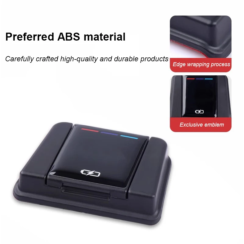 For Porsche Cayenne Macan Car Rear USB Charging Port Protective Cover Interior Supplies Dust Cover Modified