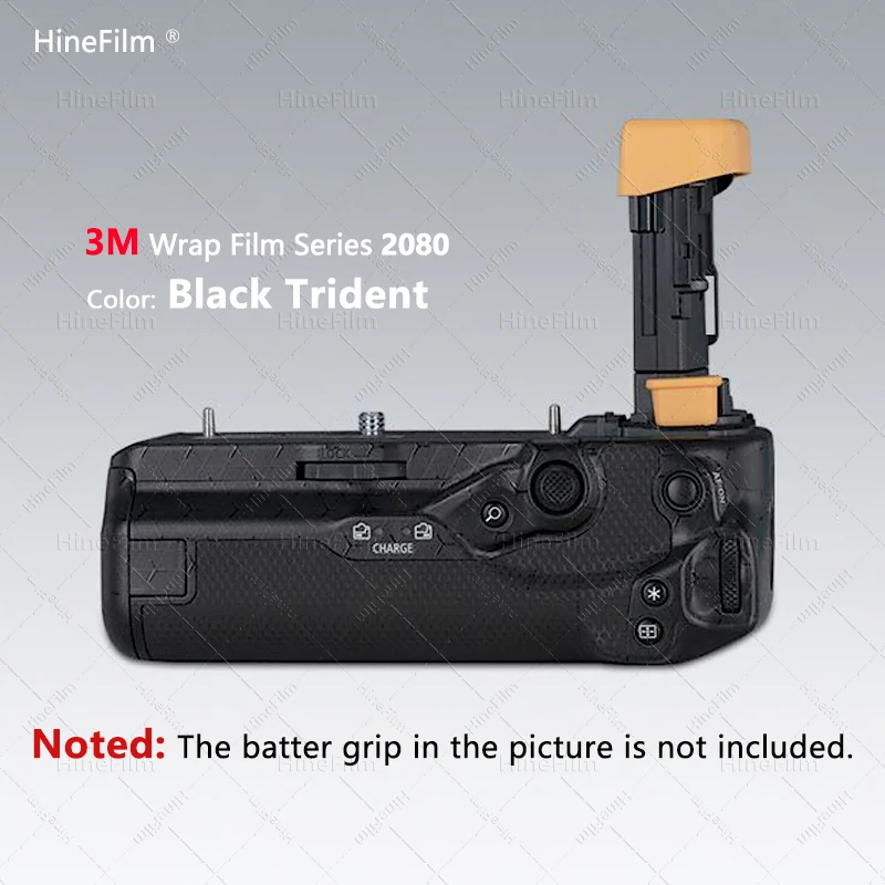 Hinefilm Skin untuk BG-R20 stiker Grip baterai kamera untuk Canon R5II R5M2 R5 R6 R6M2 pelindung kulit kamera BG R20 BGR20