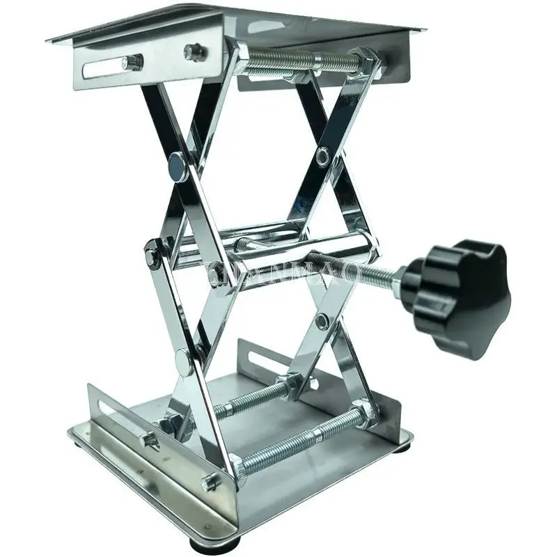 Laboratory Small Adjustable Stainless Steel Lifting Platform, Household Waste Disposer, Level Meter, Infrared Bracket