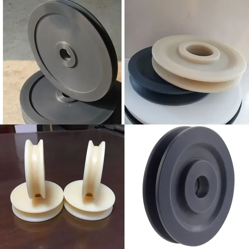 Plastic MC Nylon Pulleys for Crane Machinery Construction Industry Custom OEM Support Factory Direct Sales