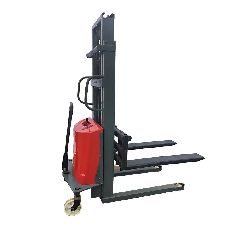 Semi-electric lift forklift, hydraulic lift truck, stacker, manual pull cart, full-electric loading