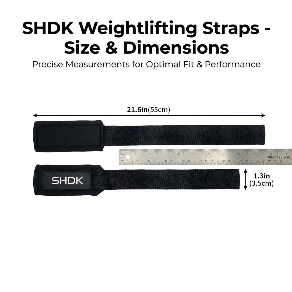 2-teiliges Set Hebegurte für Gewichtheben, Silikon-Antirutsch-Gewichthebegurte für Männer & Frauen, Fitness-Studio Deadlift-Gurte – Detail 4