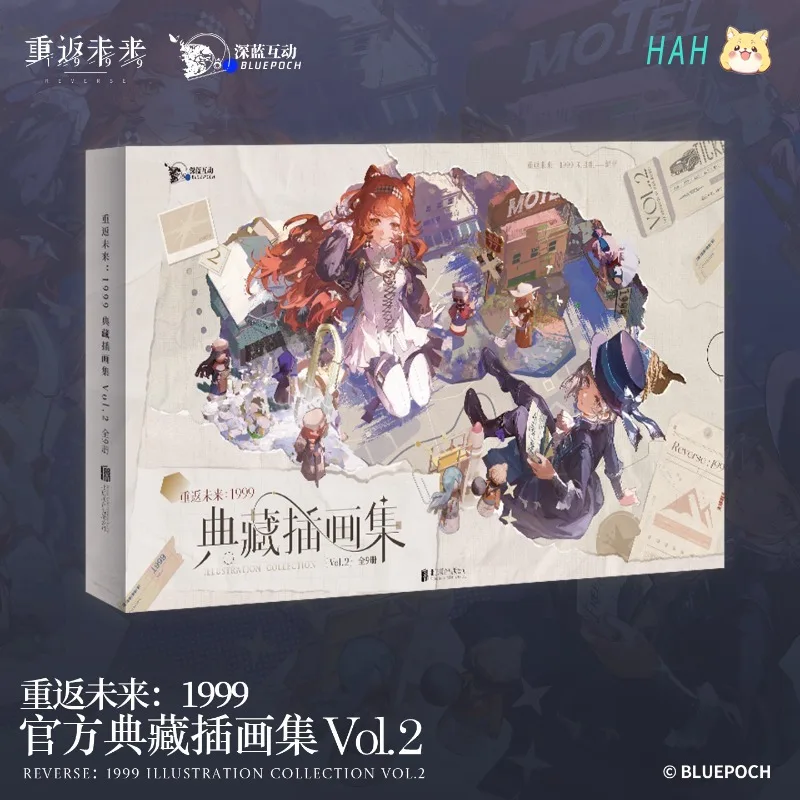 Reverse: 1999 Collection of Illustrations Books Vol.2 Nine-Volume Collection Includes Story Illustrations Versions 2.0~2.8