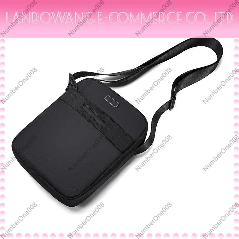 Waterproof Casual Messenger Bag for Men Fashion Business Shoulder Crossbody Sling Bag PU Leather Work Travel Daypack
