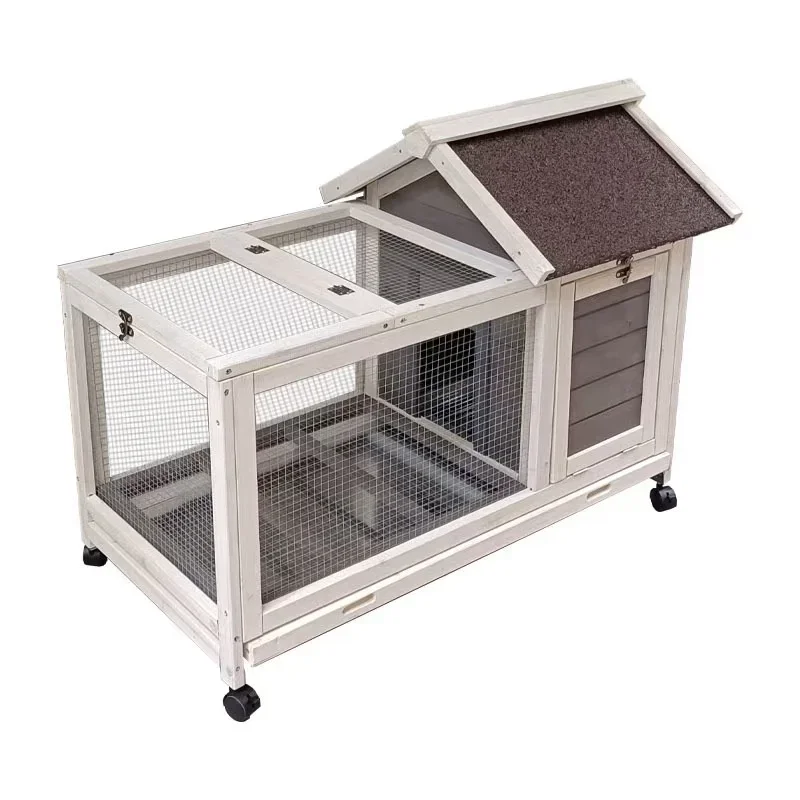 

Batch outdoor wooden pet cage chicken cage chicken coop rabbit cage