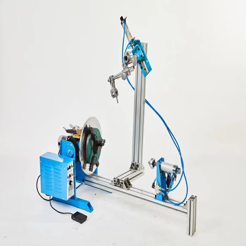 

Новый автоматический сварочный позиционер-поворотный стол на 50 кг/100 кг с держателем горелки и основным компонентом двигателя