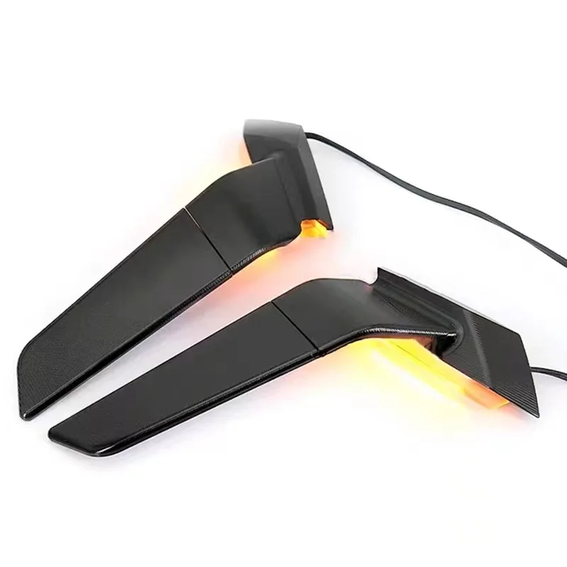 For BMW S1000 RR S 1000 RR S1000RR s1000rr 2019-2023 Wind Wing Motorcycles Adjustable Rotating Rearview Mirror With LED Light