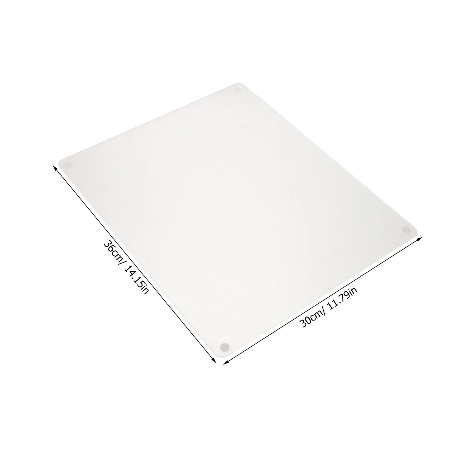 Frosted Glass Mouse Pad Clear Non- Transparent Desk Mat Gaming Office Home Laptop Computer Keyboard Decor 36x30 Cm