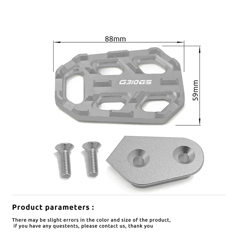 G310 GS Foot Brake Lever Pedal Amplifier Accessory Extension Rear Brake Pads Suitable For BMW G310GS G 310GS 2017-2021 2022 2023