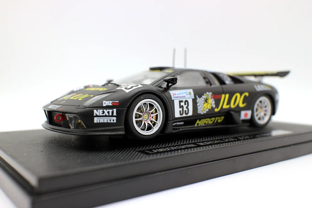 Ebbro Racing Car Collection 1/43 Scale  Murcielago JLOC Le Mans 2006 Diecast Car Model for collection #43784