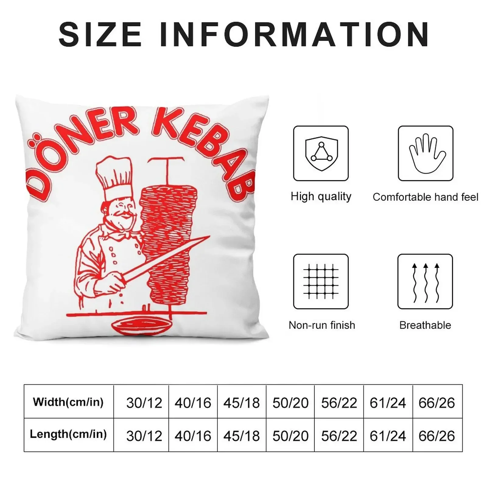 Doner kebab Throw Pillow Sofa Cushion Cover Couch Pillows sleeping pillows Ornamental Pillow pillow