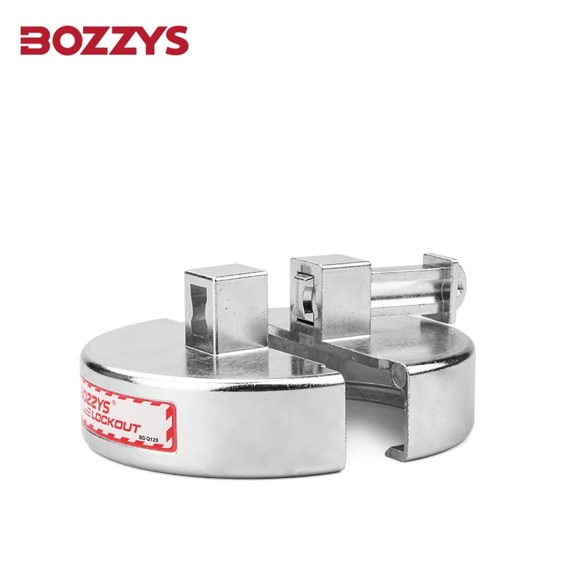 BOZZYS Zinc Alloy Corrosion-resistant on the Clip-on Oil Drum Lockout Safely Lock the Contents of the Barrel 72-85mm Outer Dia.