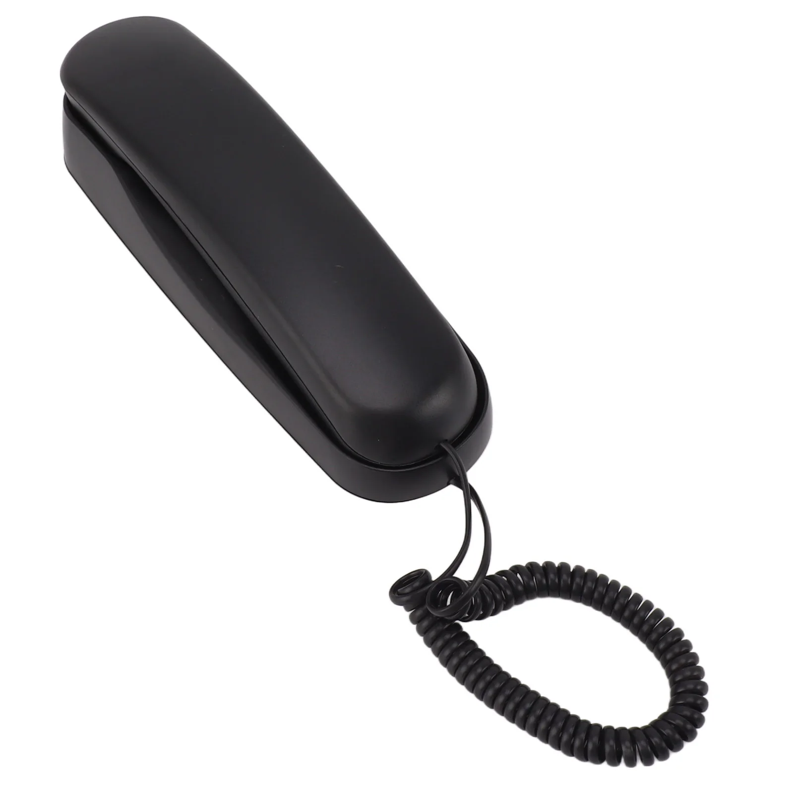هاتف بسلك مكتبي متعدد الوظائف ، صوت واضح ، حجم قابل للتعديل ، خط أرضي قابل للتركيب على الحائط ، مناسب للمنزل والفندق والمكتب