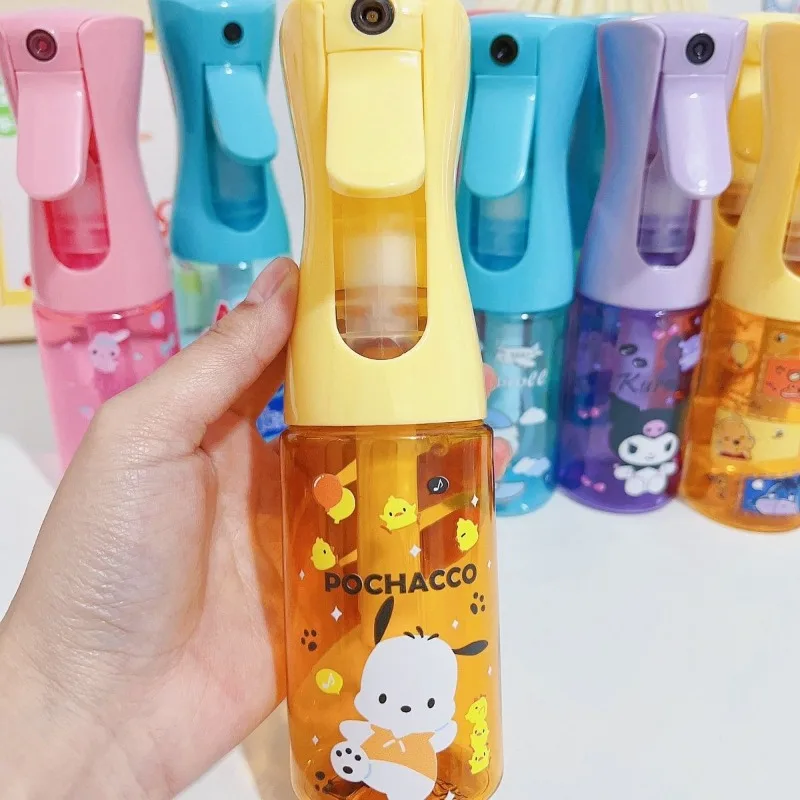 Sanrio New Hello Kitty Kuromi My Melody Cinnamoroll Kawaii Anime Cartoon Watering Can Kitchen Transparent Portable Compact Cute view 2