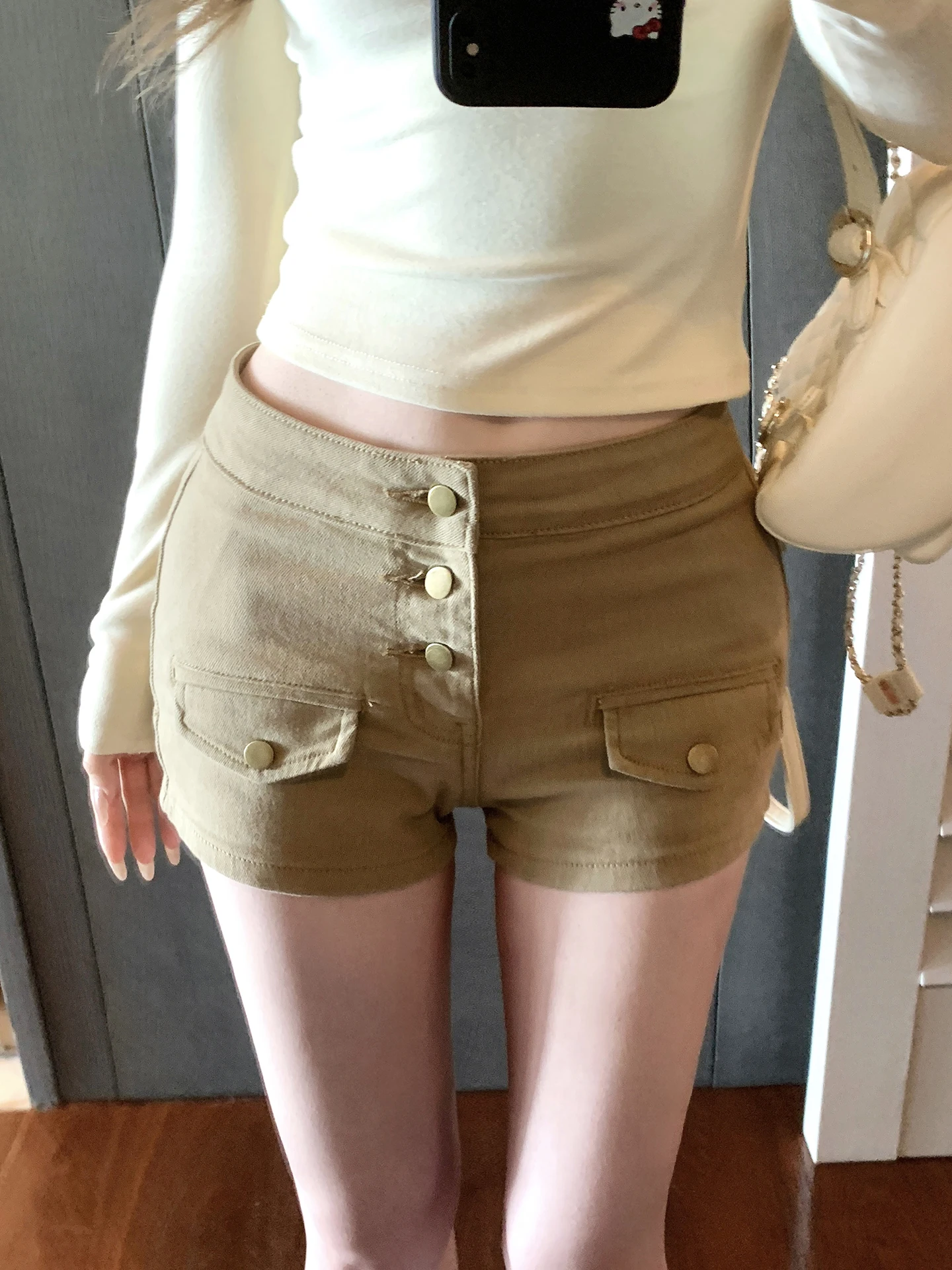 

High Waist Denim orts Women's Spring Casual Curvy Padded orts Sweet Spicy Design New 2026 Faion Butt Enhancing orts