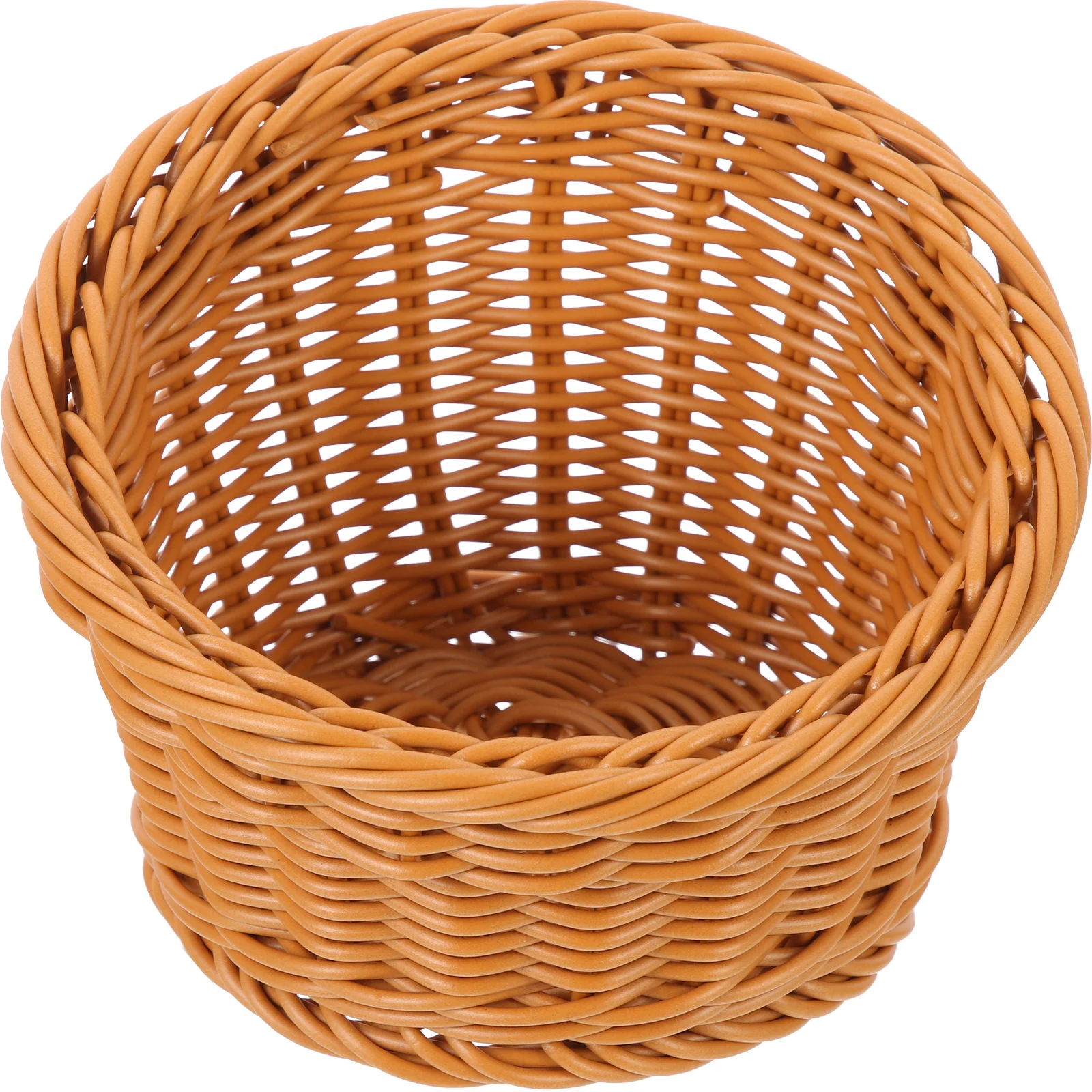 

Vegetable Platter Basket Fruits Woven Storage Pvc Bread Handmade Rustic Creative Kitchen Living Room Decor Fruit Veggie