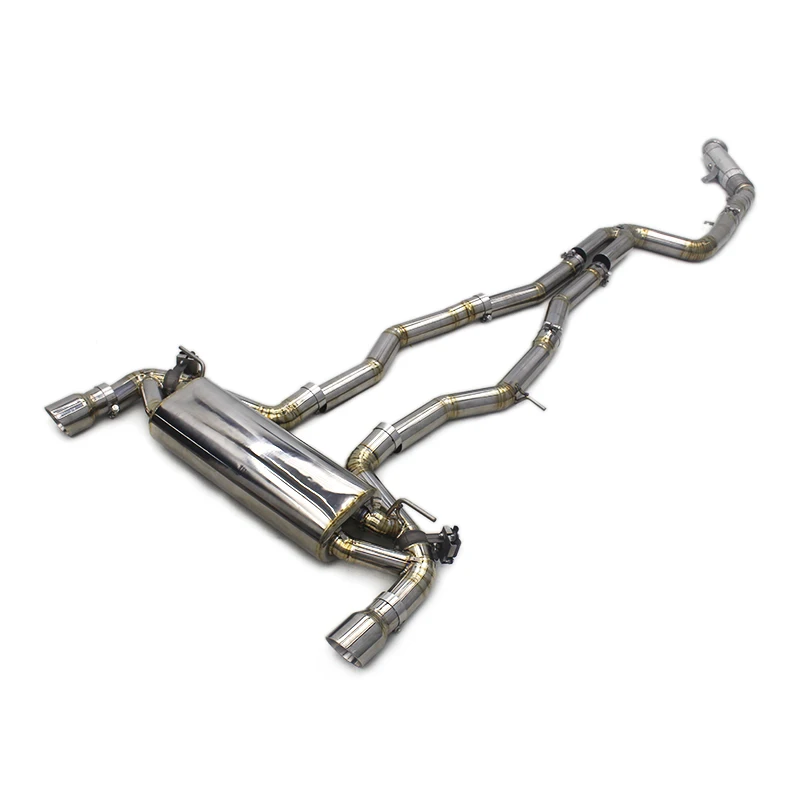OEM Catback Exhaust Pipes For Toyota Supra A90 3.0T 2020-2023 Titanium Muffler Valvetronic Free Flow Downpipe