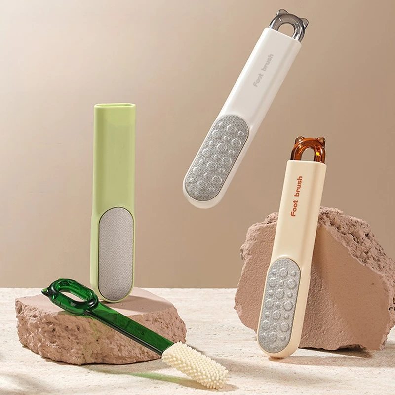 

Инструмент для заточки ног, мозоли для пяток, удаление омертвевшей кожи, педикюрный камень, многофункциональная щетка для очищения ног со швом ног