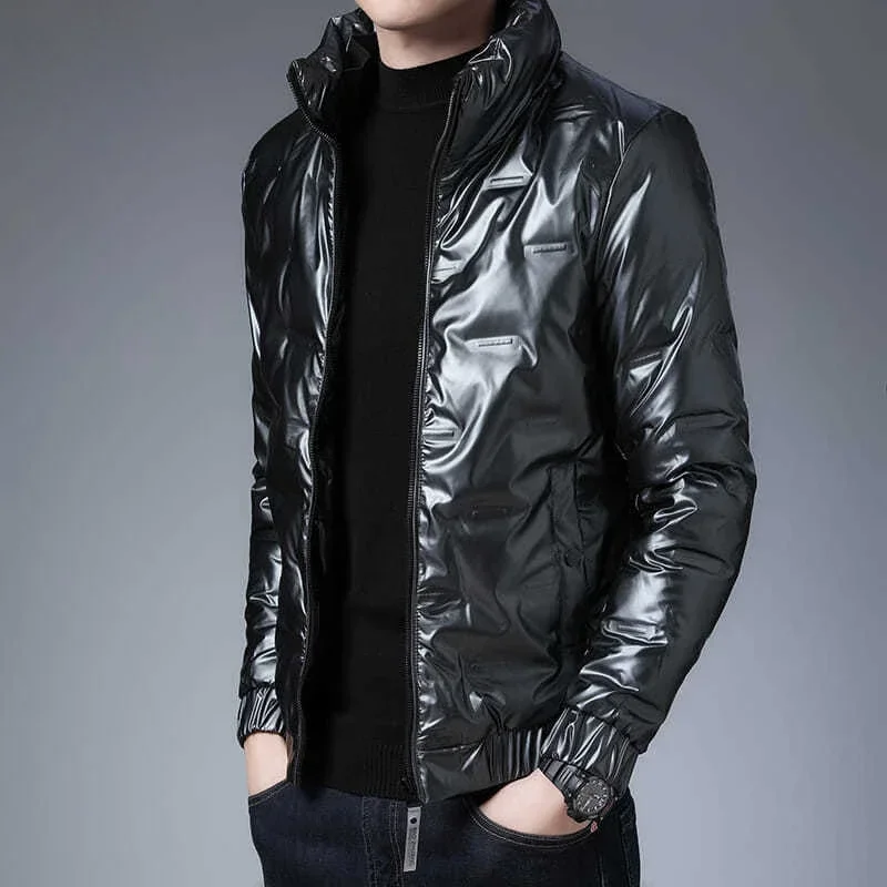 Parkas Male Padded Coats Padding Zipper Black Men\'s Down Jacket Short Inter Special Casual Winter Sale Offers Wholesale 2024