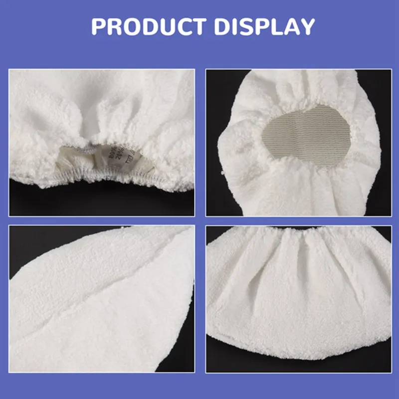 A01V-Microfiber Cover Set For Hand Nozzle Karcher Easyfix Steam Cleaner SC1, SC2, SC3, SC4, SC5