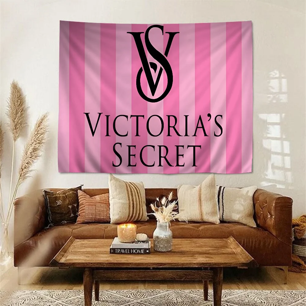 V-VICTORIAES S-SECRETES Tapestry Anime Tapestry Hanging Tarot Hippie Wall Rugs Dorm Wall Hanging Sheets