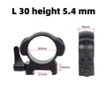 L 30 height 5.4 mm
