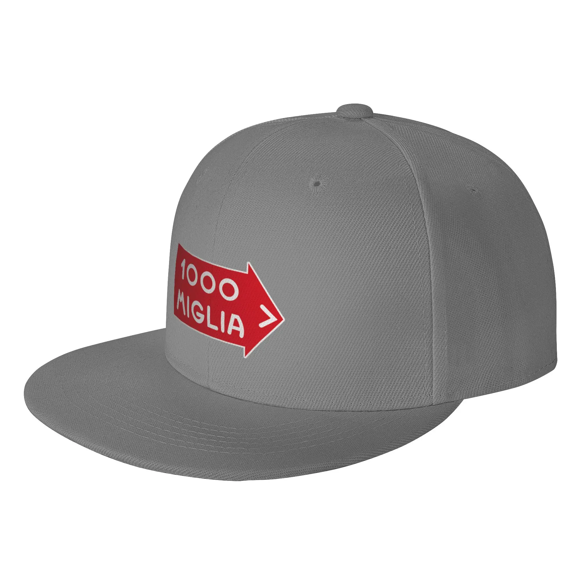 Fashion 1000 MIGLIA SIGN Flat Brim Sun Hat  Portable Brand Cap