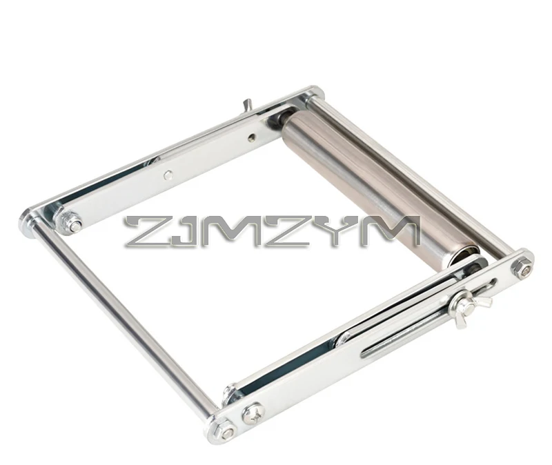 Foldable Stainless Steel Stand with One Roller Adjustable Cutting Machine Support Frame Material Support Bracket For Cutting