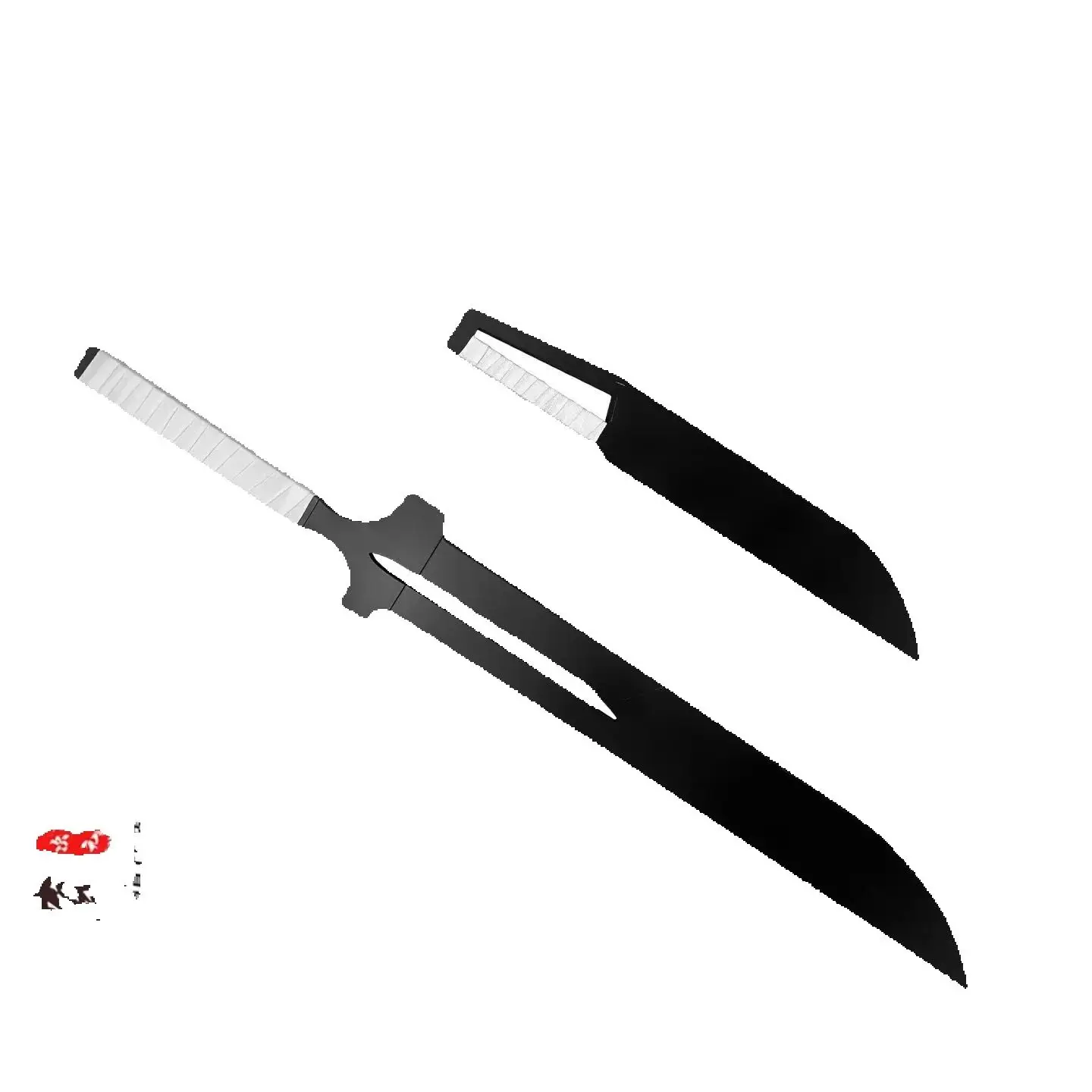 

Kurosaki Ichigo Cosplay Zangetsu Sword Props Miyamoto Musashi Replica of Weapons for Halloween Christmas Party