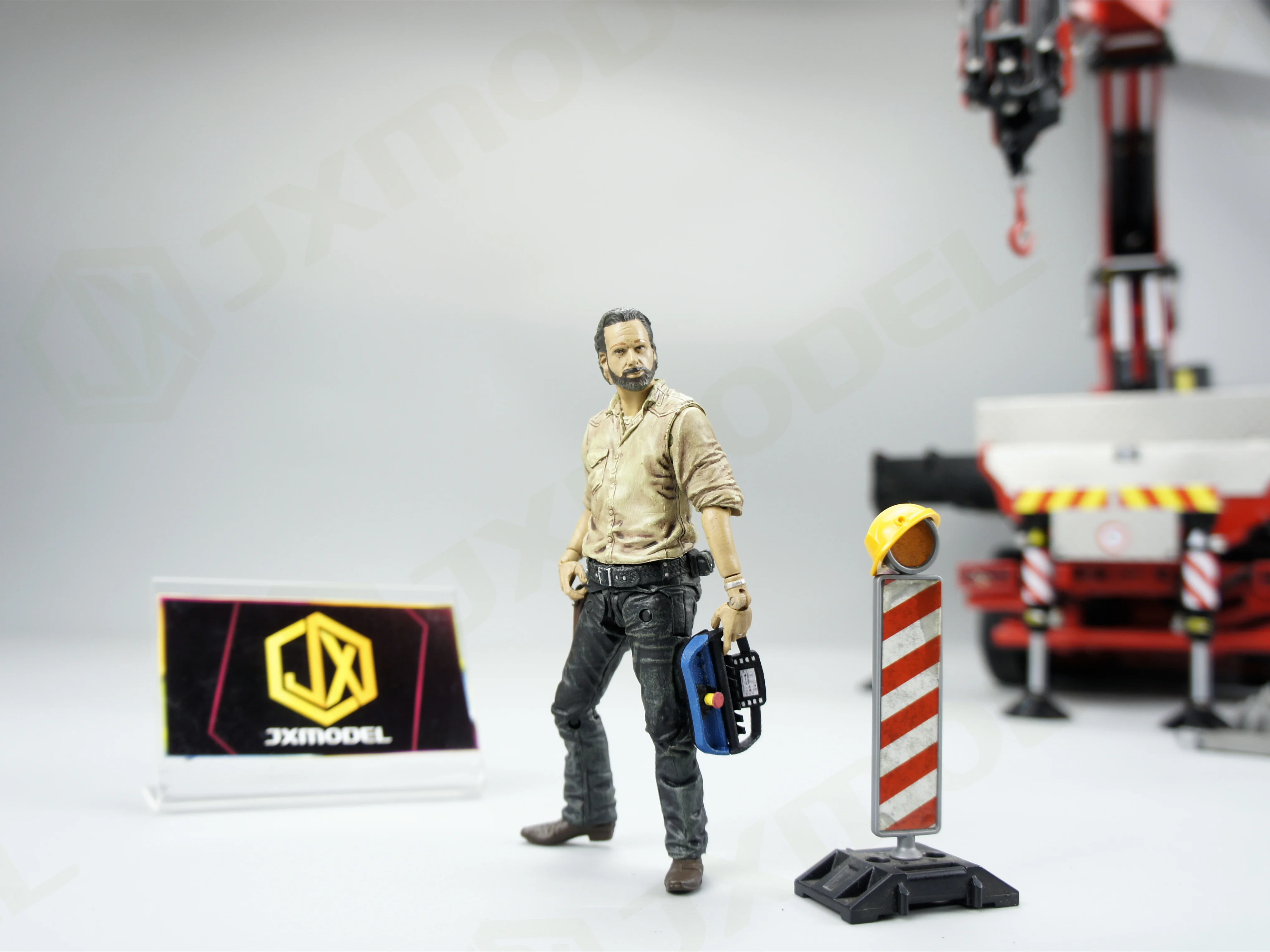 جهاز تحكم عن بعد لمحاكاة F1650 بمقياس 1/14 - طباعة JXMODEL FASSI ثلاثية الأبعاد، جهاز تحكم عن بعد #4