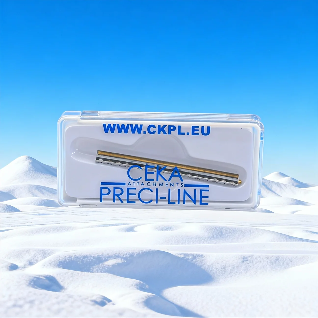 مجموعة واحدة من المرفقات الدقيقة لزراعة الأسنان - شريط Preci مع راكب قابل للتعديل وفتحة على شكل حرف U |   ستانلس ستيل متوافق مع CEKA