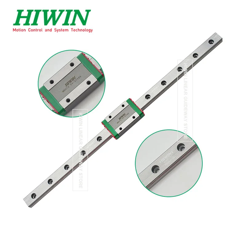 HIWIN MGN12H Z1 HIWIN MGN12 Linear Rail 200 250 280 300 320 330 350 360 370 380 400MM +HIWIN MGN12H Z1 Preloaded Block