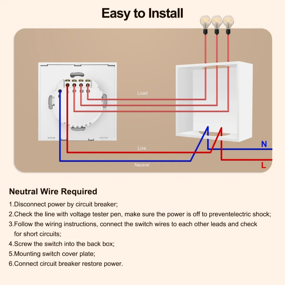 Shawader Smart WIFI Ewelink Wall Interruptor Light Switch Touch Sensor Glass Panel US/EU Brasil Remote by App Alexa Google Home