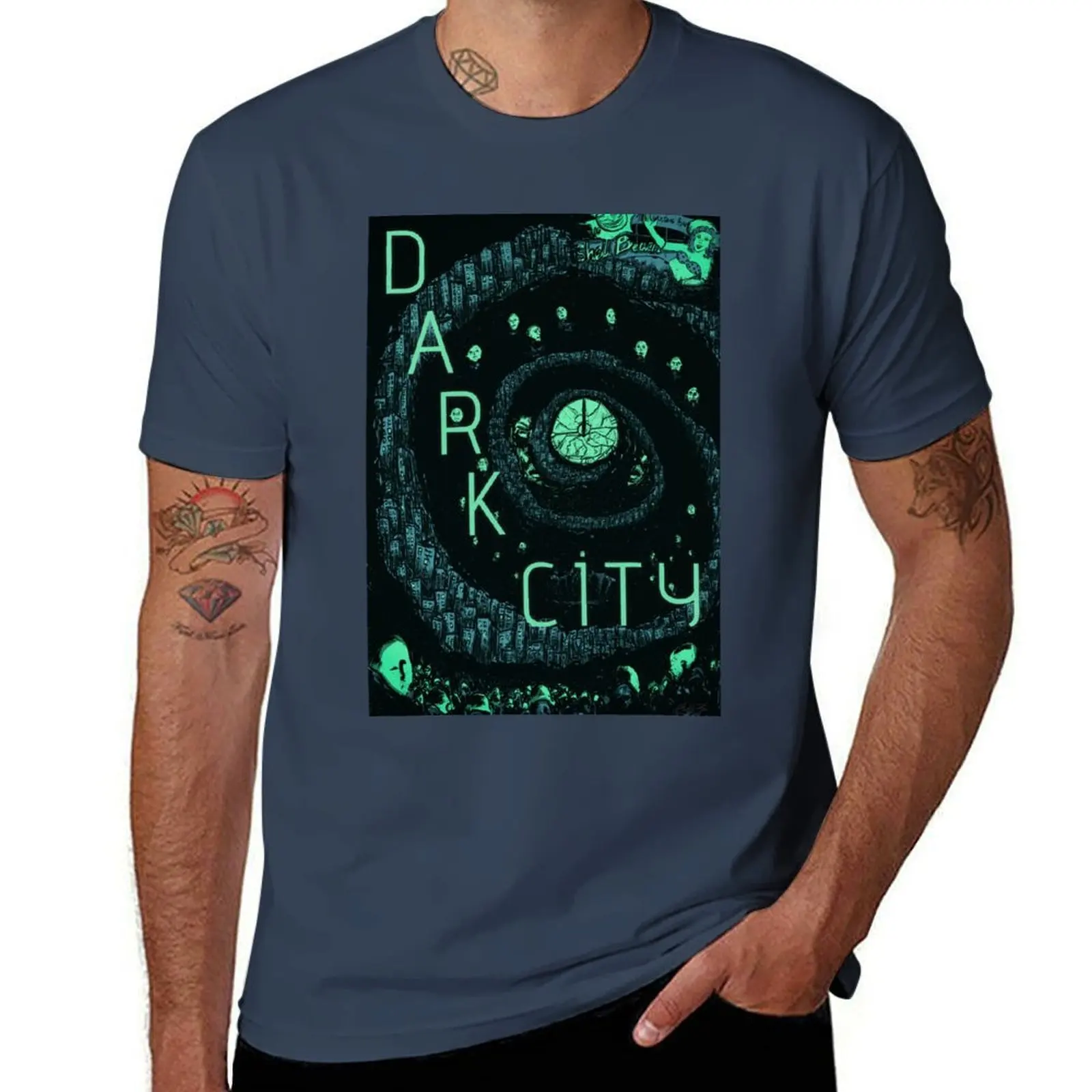 

Dark City film T-Shirt Street Style Casual Tee Shirt