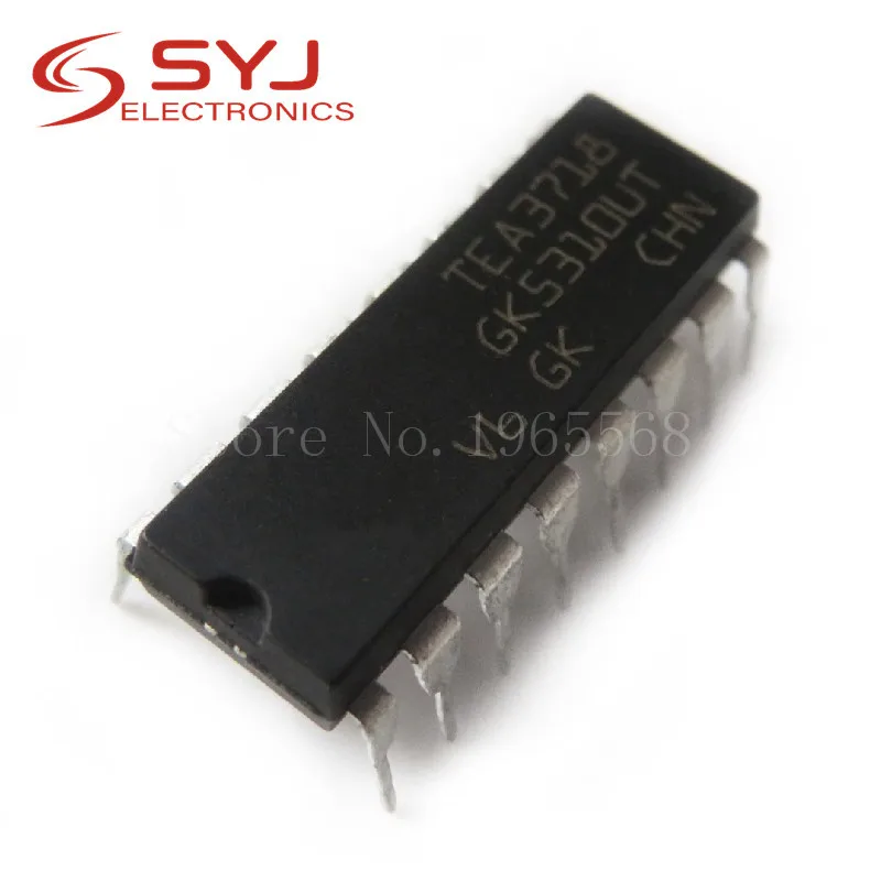 1pcs/lot TEA3718SP TEA3718S TEA3718DP TEA3718 3718 DIP-16 In Stock