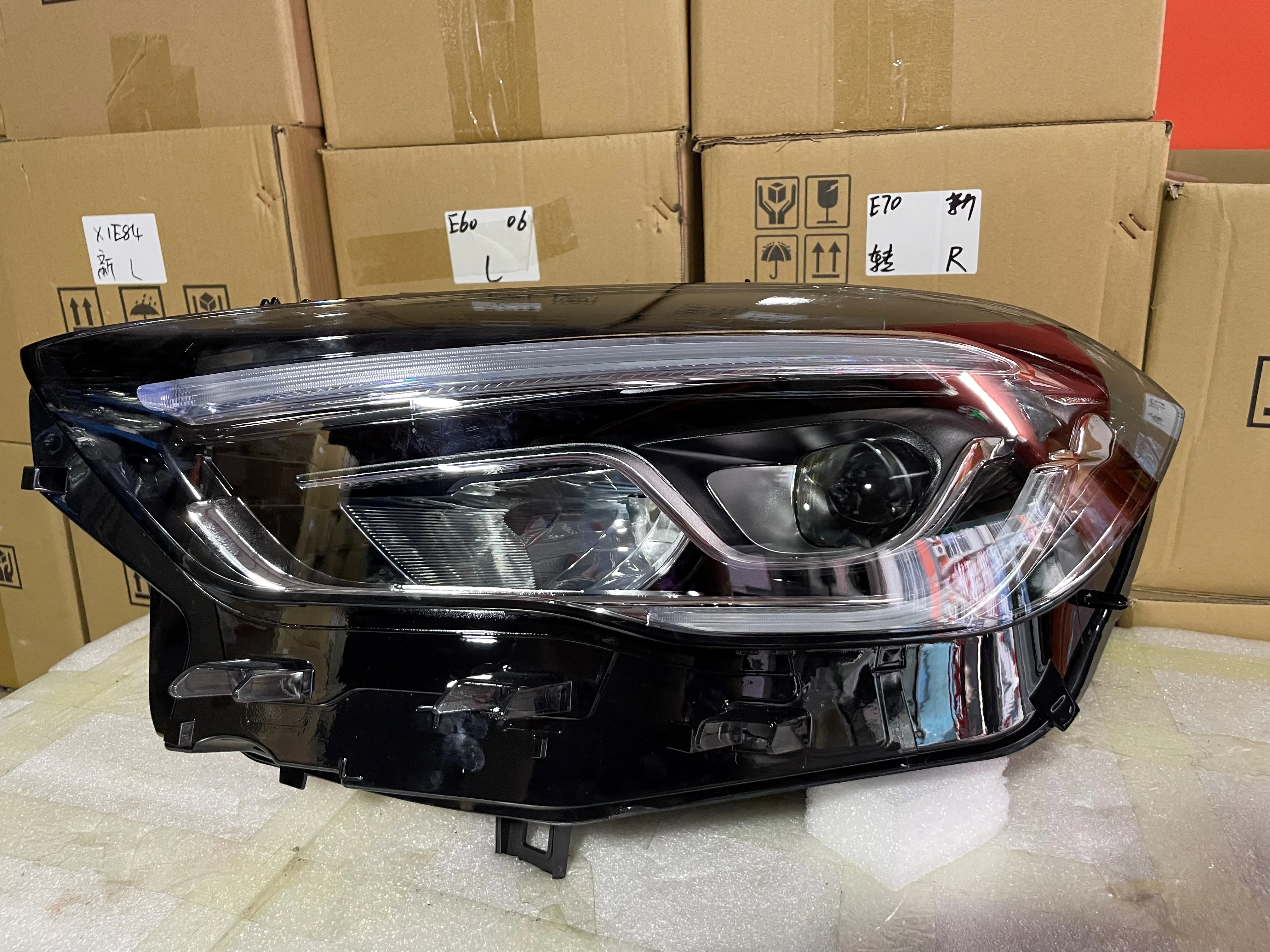 

Подходит для фар Mercedes-Benz GLA 2020-2023 Mercedes-Benz H247 Фара Mercedes-Benz GLA Светодиодная фара Европейская версия