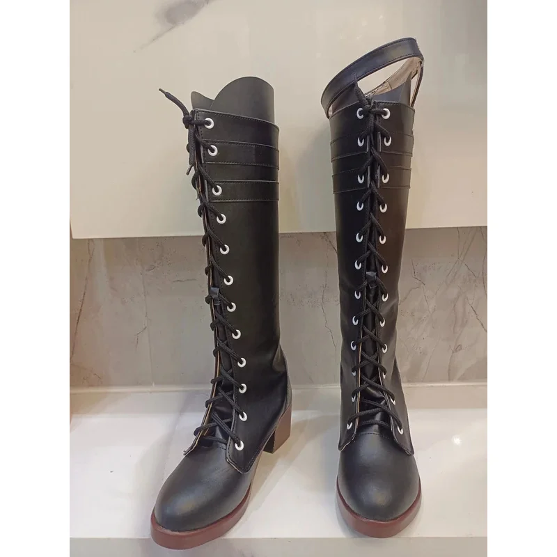 Lyney Genshin Impact Cosplay zapatos botas juego Anime Halloween Navidad RainbowCos0 W3420