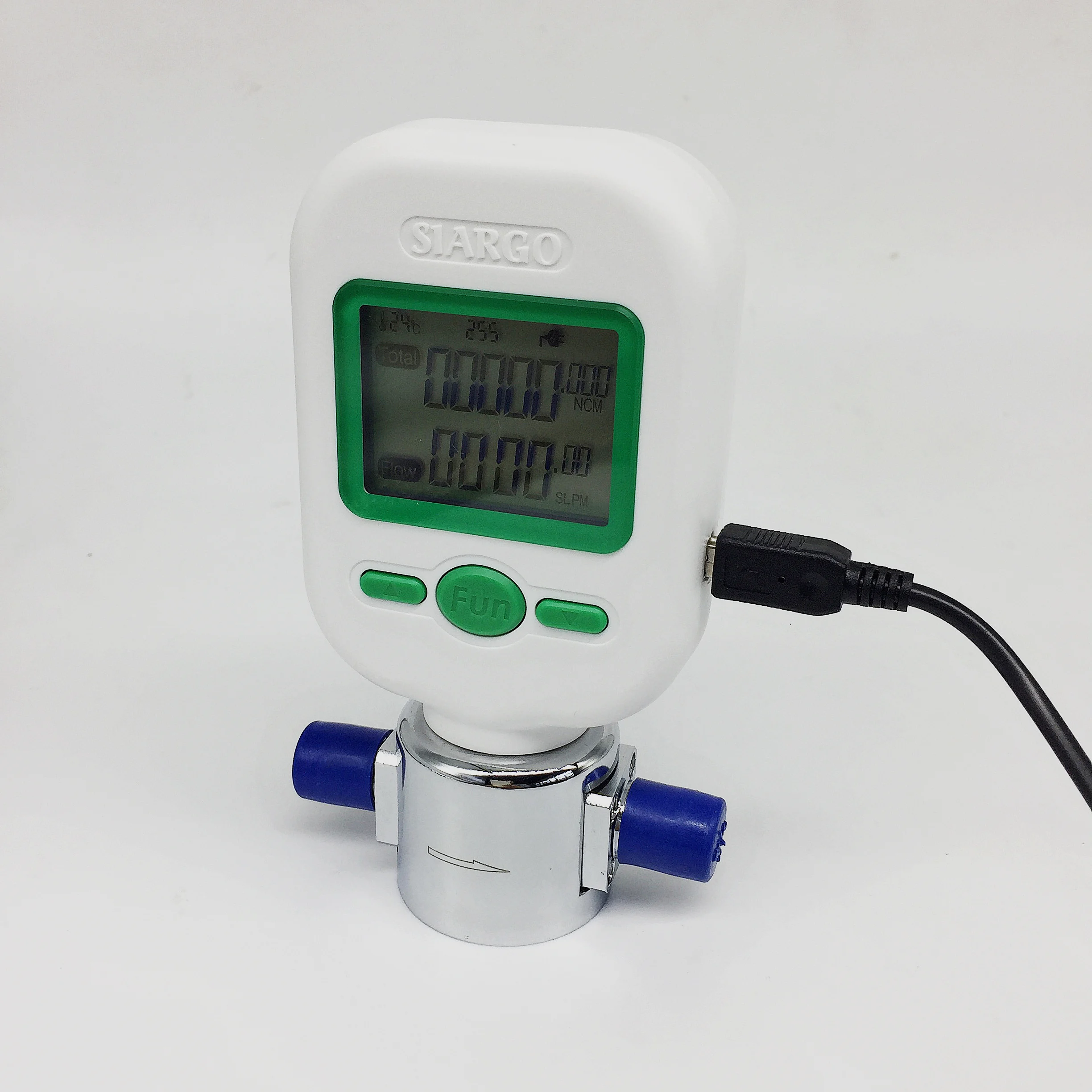 High Quality Gas Mass Flow Meter Compressed Air Nitrogen Argon Carbon Dioxide Digital Flowmeter Flow Meter