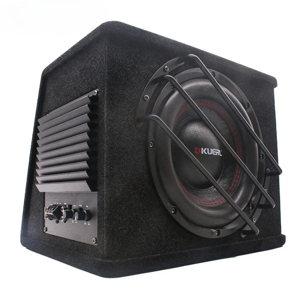 Factory wholesale 10 inch 1500W car stereo modified subwoofer high power heavy bass 12V active car subwoofer