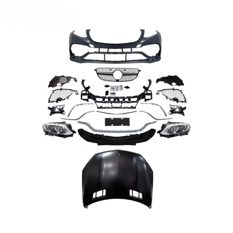 

For2012-2015 Cars Accessories W166 Old To New GLE63 AMG Body Kit For Mercedes-Benz ML GLE Modification Auto Parts Bodykit