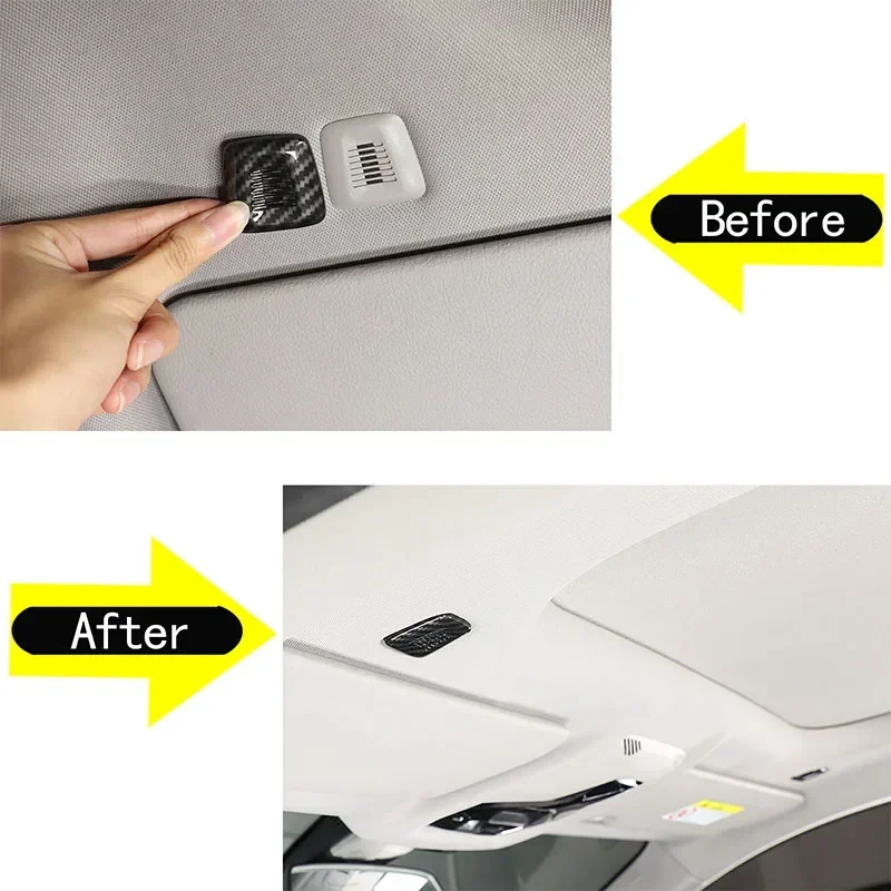 

2Pcs ABS For BMW X1 E84 F48 X3 F25 X5 F15 X6 F15 G05 G07 GT G30 G11 G12 F20 F30 F10 X2 F47 Car Roof Microphone Cover Accessories