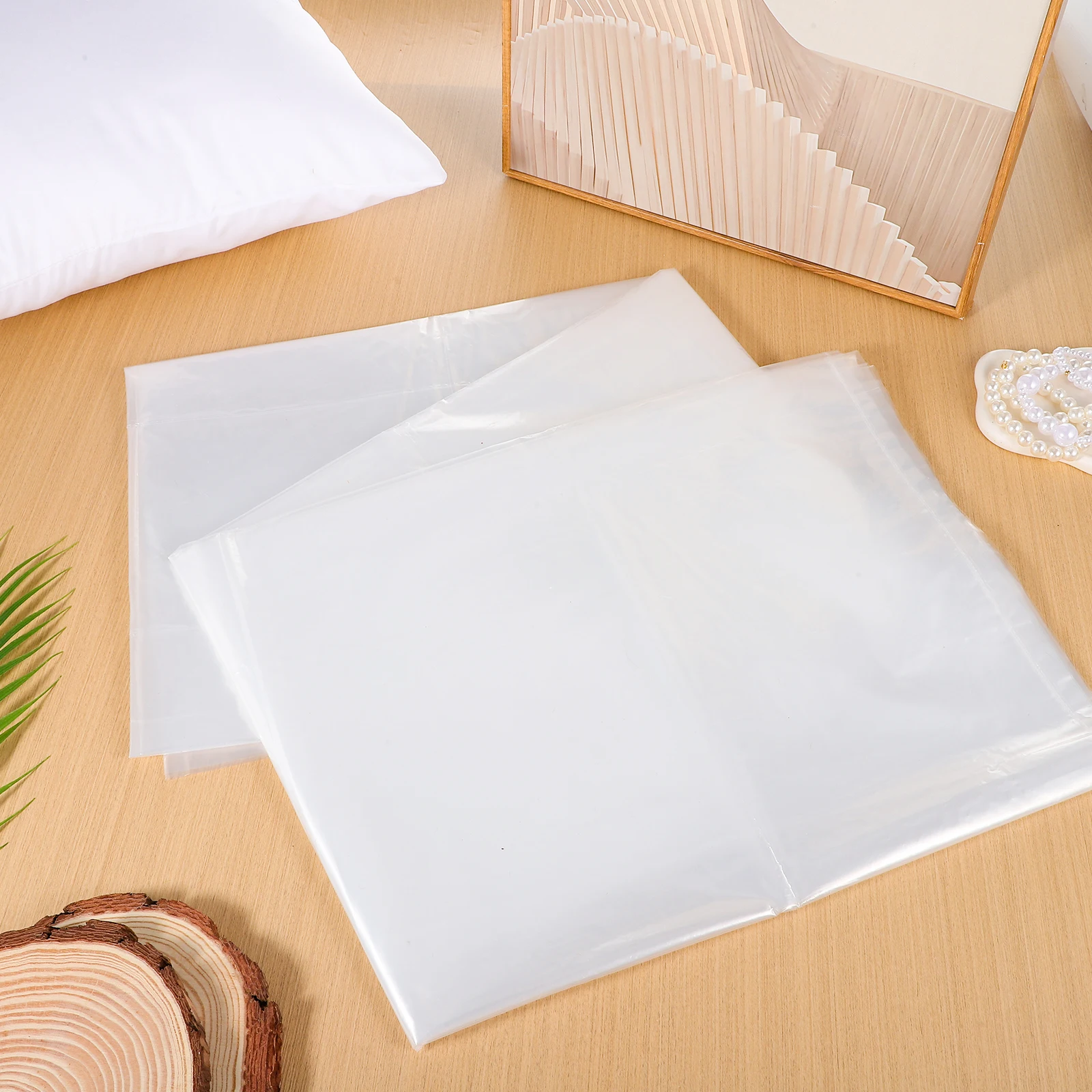 

Thickened Mattress Packaging Bag Large Clear PE Polyethylene Dust Proof Storage Moving Supplies Reusable Cover Protector Quilt